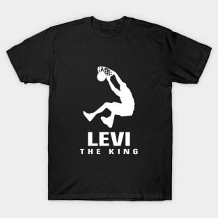 Levi Custom Player Basketball Your Name The King T-Shirt